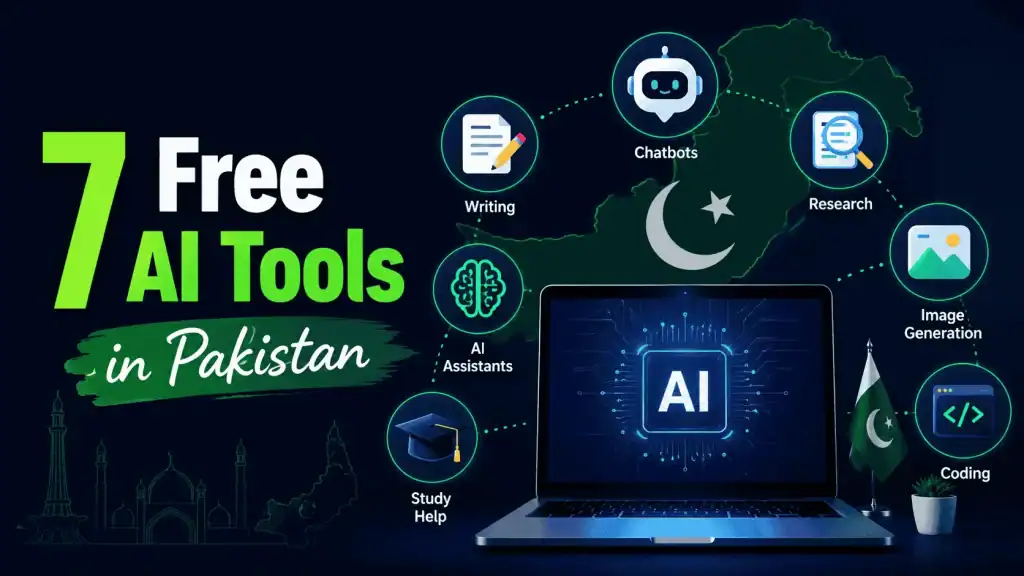 7 Free AI Tools That Work in Pakistan